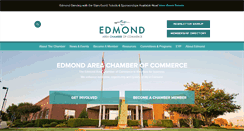 Desktop Screenshot of edmondchamber.com